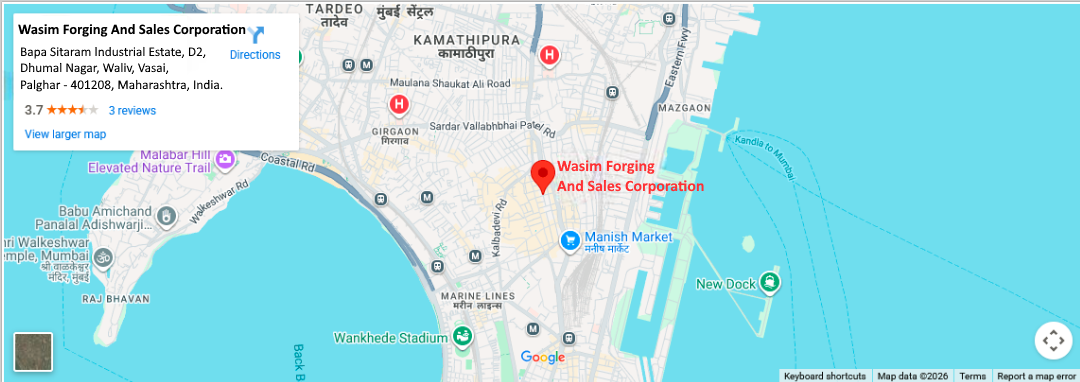 Wasim Forging And Sales Corporation map